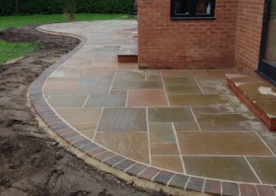 Patio and Path Slab Laying
