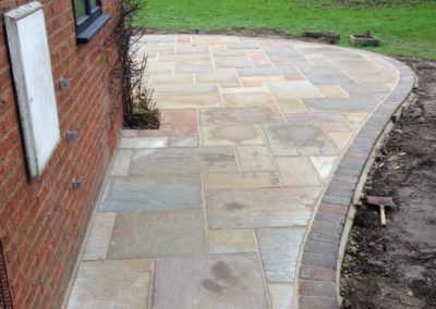 Patio and Path Slab Laying