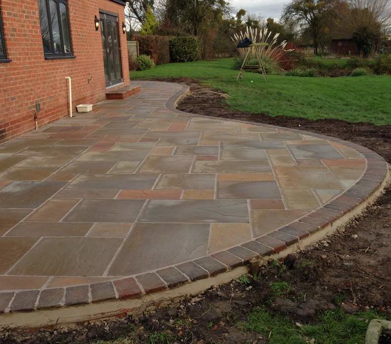 Patio and Path